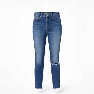 MOTHER‎ Looker Crop High Waist Skinny Jeans 26 Snipping Stones